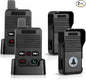 Wireless Doorbell, Hands Free Intercom Doorbells 1000ft Range, Full Duplex Two by UHAXZ