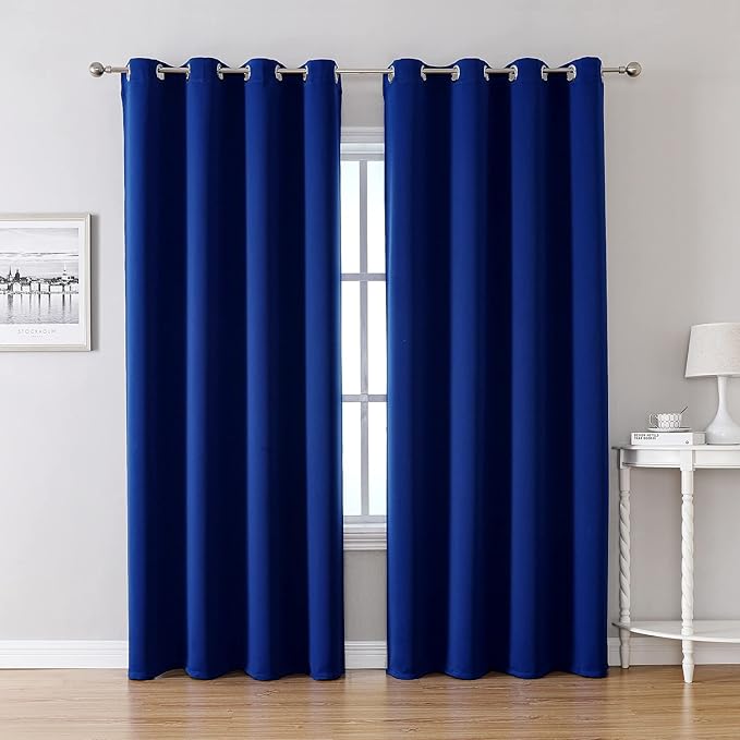 ChrisDowa Blackout Curtains 102 Inches Long 2 Panels Set by ChrisDowa
