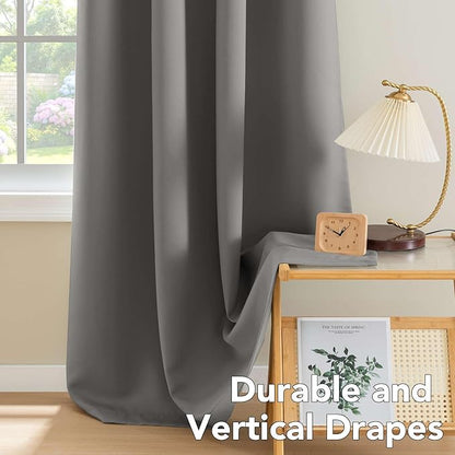 H.VERSAILTEX Blackout Grey Curtains - Image 8