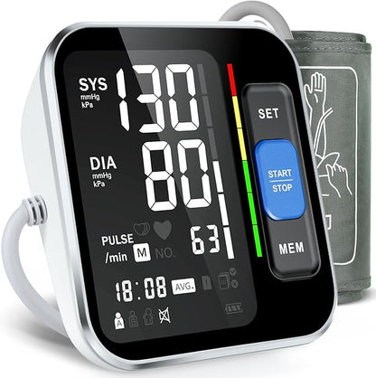 Blood Pressure Monitors for Home Use Upper Arm, Accurate Cuff 8.7”-15.7” Monitor by ATUDER