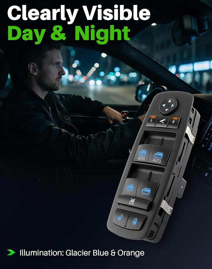 Dacall Window Switch Fits for Chrysler Town & Country, Dodge Grand Caravan - Image 6