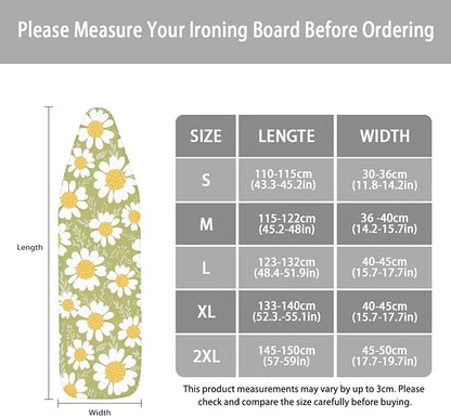 ZCFYGDX Butterfly Cherry Blossom Print Ironing Board Cover Decor - Image 6