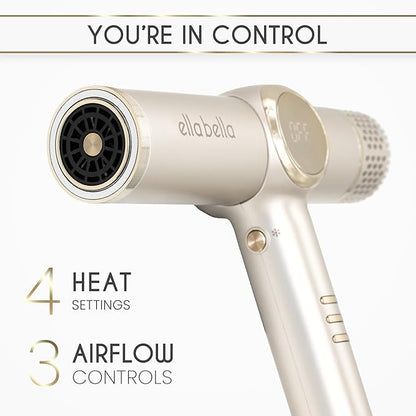 ELLA BELLA® Professional Ionic Hair Dryer - Image 6