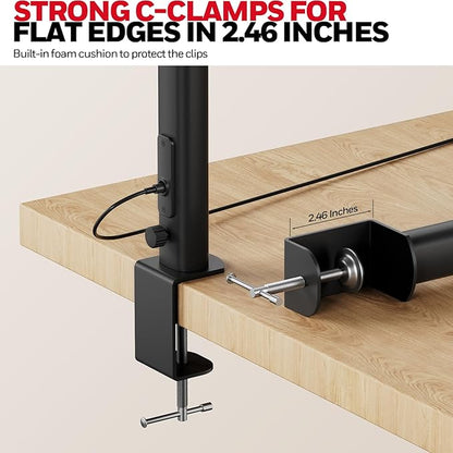 Honeywell LED Desk Lamp with Clamp - Image 5