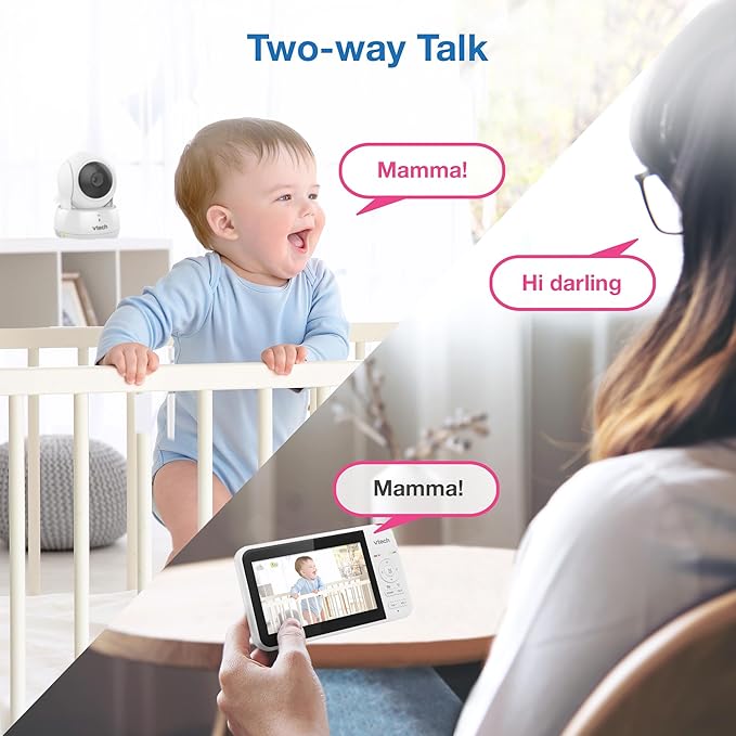 VTech VM924 No WiFi Remote Pan-Tilt-Zoom Video Baby Monitor - Image 9