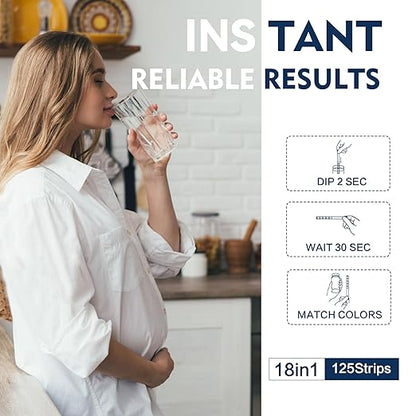 All-New 18 in1 Drinking Water Test Kit-125 Water Quality Test Strips - Image 5