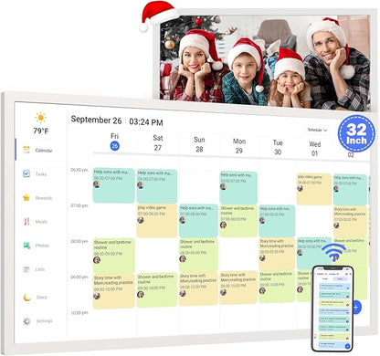 Smart Digital Calendar & Chore Chart by FULLJA