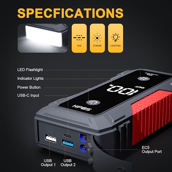 HPBS H50 Jump Starter - Image 6