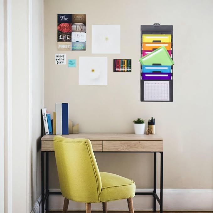 Samsill Cascading Wall File Organizer, Classrom Organization and Storage - Image 8