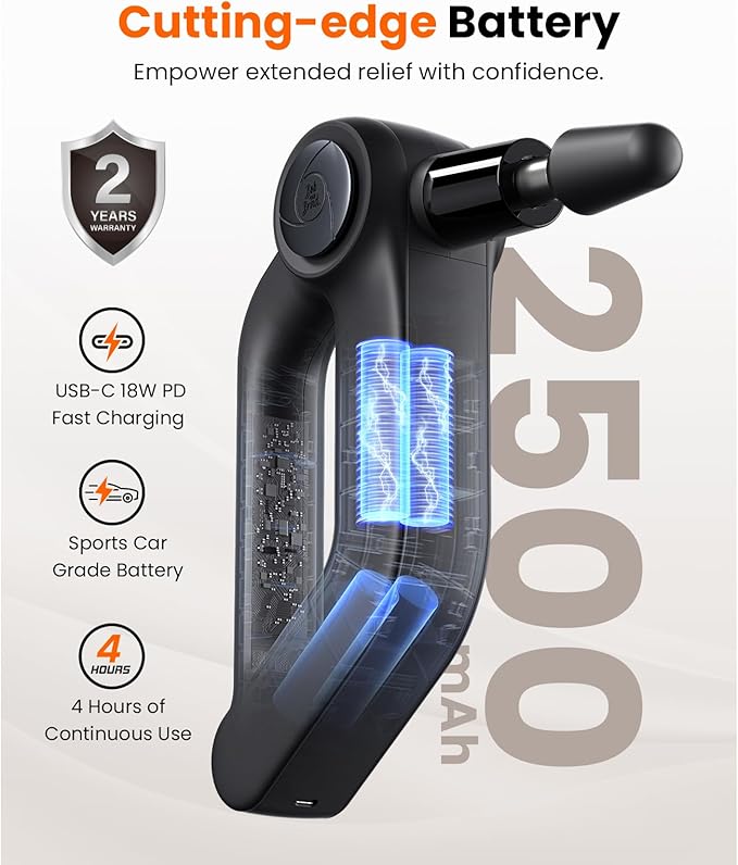BOB AND BRAD D5 Pro Plus Massage Gun - Image 6
