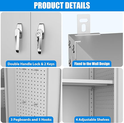 Upgraded Wide and Deep Garage Storage Cabinet - Image 7