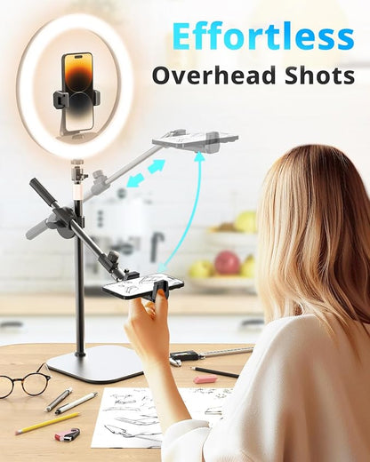 UBeesize 12" Desk Ring Light - Image 2
