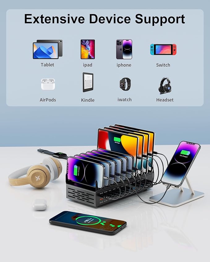 380W Charging Station for Multiple Devices - Image 4