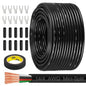 MOOKEERF 14/4 AWG Mini-Split Cable - 250FT 14 AWG 4 Conductor Control Cable by MOOKEERF