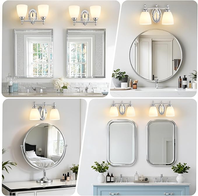 EJIAXIN Bathroom Vanity Lights Over Mirror, 2 Light Bath Vanity Light Modern - Image 7
