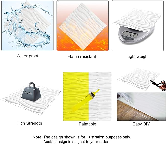 Art3d Decorative 3D PVC Wall Panel - Image 7