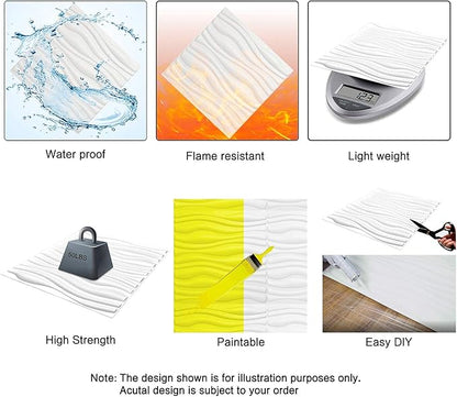 Art3d Decorative 3D PVC Wall Panel - Image 7