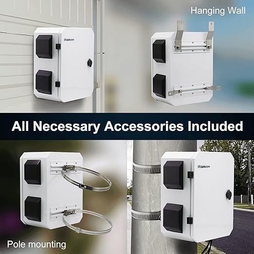 Outdoor Electrical Box, Cold-Rolled Steel Plate, Aluminum Alloy Back Beam - Image 3