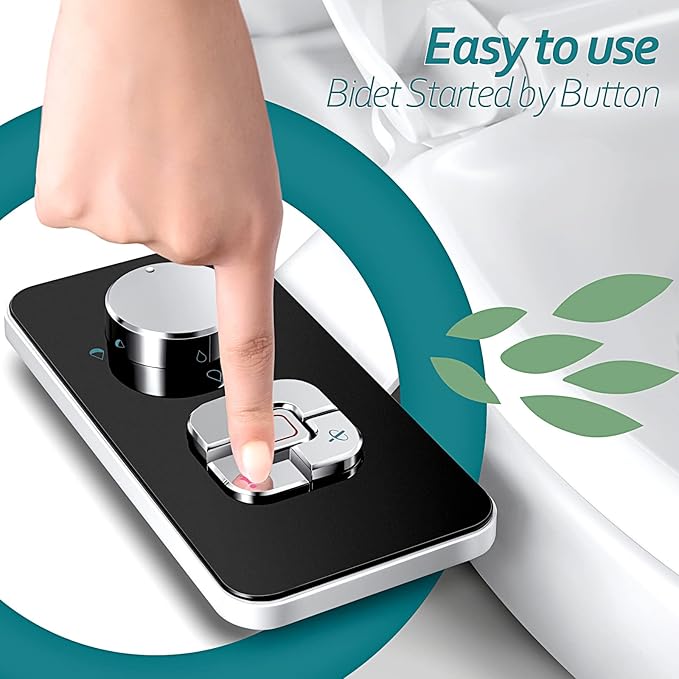 SAMODRA Bidet Attachment, Non-Electric Cold Water Bidet Toilet Seat Attachment - Image 7