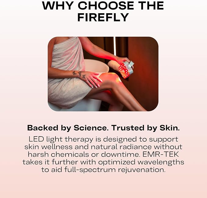 EMR-TEK Firefly Portable Red Light Therapy - Image 8