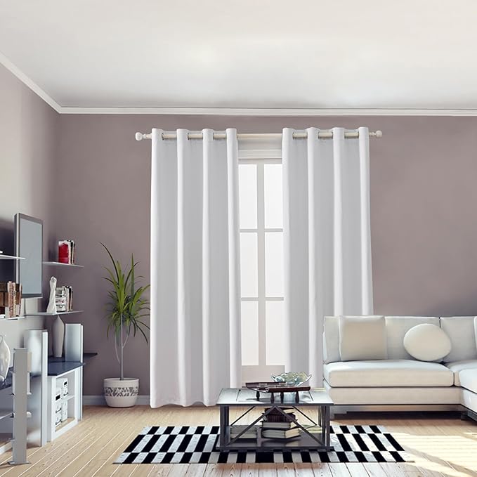 Anytime 100% Blackout Curtain 2 Panels Set, Thermal Insulated Window Drapes - Image 5