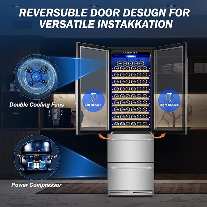 24 Inch Wide Wine and Beverage Refrigerator - Image 7