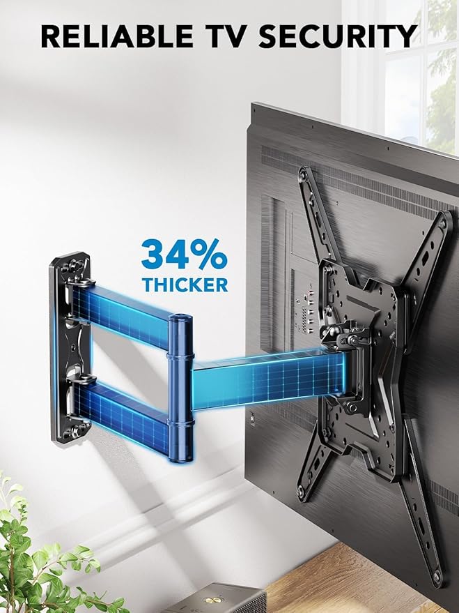 Pipishell Full Motion TV Wall Mount - Image 4
