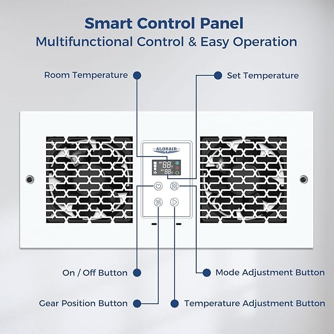 ALORAIR Room to Room Fan with Remote Control, 300CFM Through Wall Ventilation - Image 5