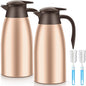 Norme 2 Pcs Thermal Coffee Carafe Insulated Stainless Steel Coffee Carafe by Norme