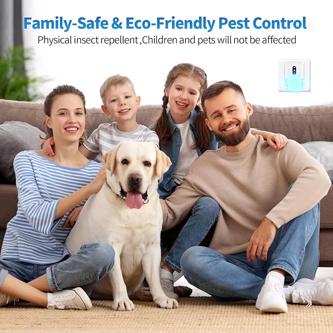 2026 Cvtayn Upgraded Ultrasonic Pest Repellent Indoor Insect Repeller, Pest - Image 4