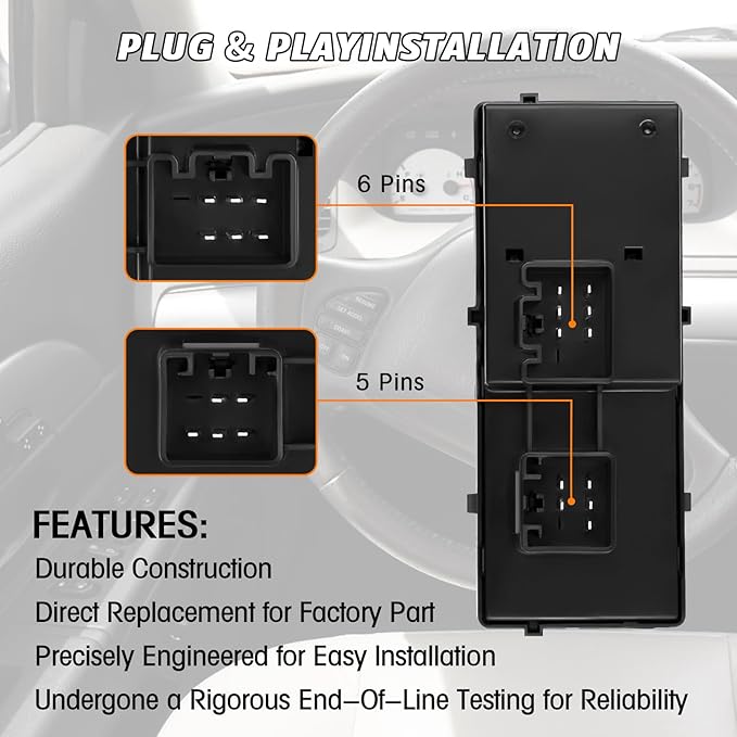 Ford Power Window Switch Replacement - Image 4