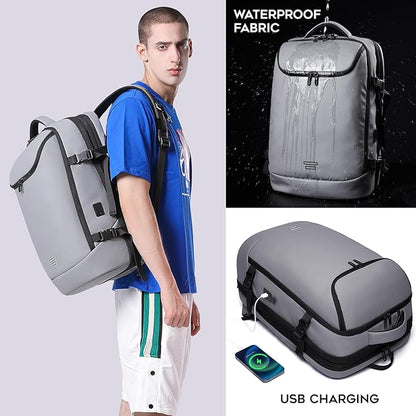 Laptop Backpack for Women, 50L Carry On Backpack Men, Expandable Flight - Image 6