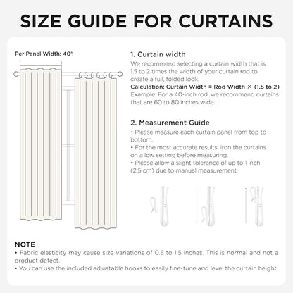 Joydeco Pinch Pleated Curtains - Image 9
