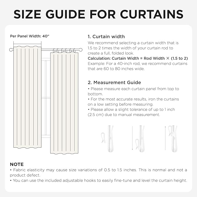 Joydeco Pinch Pleated Curtains - Image 9