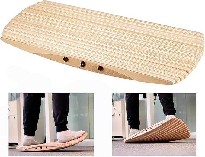Ergonomic Wobble Balance Board, Office Balance Beam – Dual-Use by AMGBYMGB