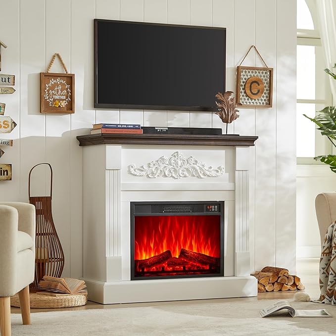 SOOWERY Electric Fireplace - Image 3
