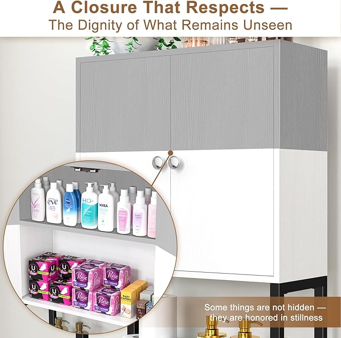 Over the Toilet Storage Cabinet - Image 4