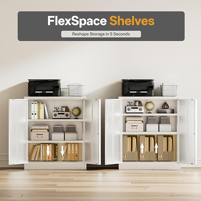 Metal Garage Storage Cabinets，36" Steel File Cabinet - Image 5