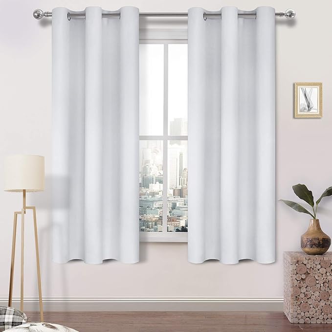 DWCN Room Darkening Curtains for Living Room, Thermal Grommet Window Curtain by DWCN