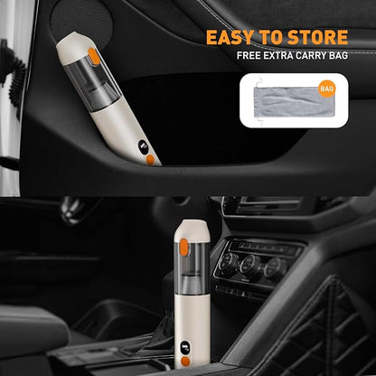 OXILAM Car Vacuum Handheld Vacuum Portable Cordless-14000PA High Power - Image 6