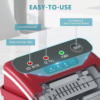EUHOMY Countertop Ice Maker Machine - Image 4