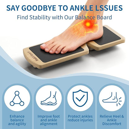 Ankle Balance Board Foot Strengthener Trainer, Single Leg Balance Board & Ankle - Image 3