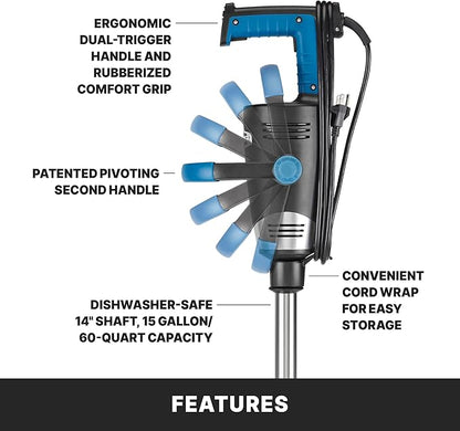 Waring EVOX 14" Big Stik Immersion Blender, 1.5 HP Variable Speed, 15-Gallon - Image 4