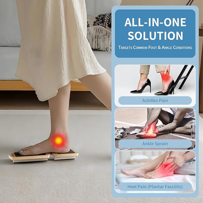 Ankle Balance Board Foot Strengthener Trainer, Single Leg Balance Board & Ankle - Image 2