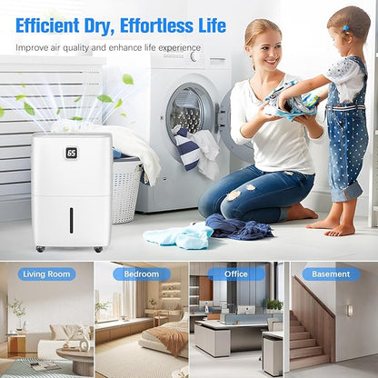 DEVERSE Max 80 Pints Energy Star Dehumidifier - Image 8