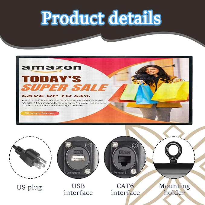Outdoor Full Color Led Sign WIFI And USB Programmable Led Sign - Image 7