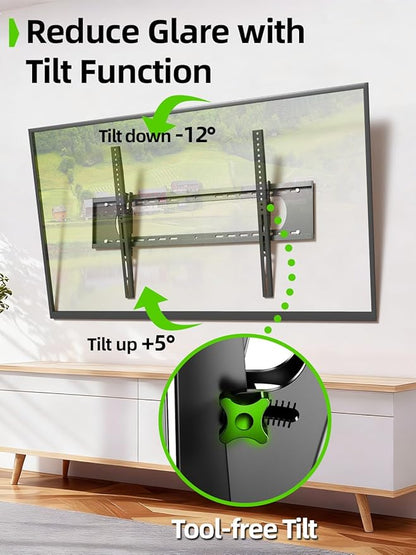 USX MOUNT Heavy Duty Tilting TV Wall Mount - Image 4