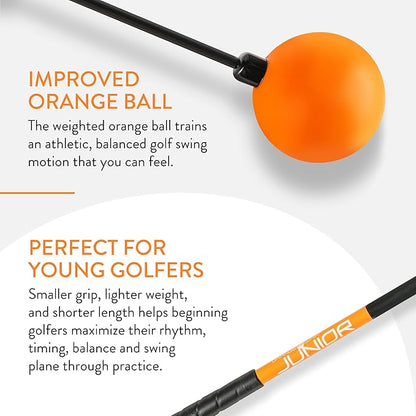 Orange Whip Golf Swing Trainer Aid Patented & Made in USA - Image 3