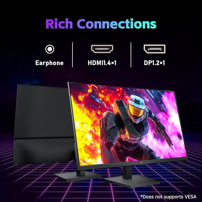 KTC 24 Inch Computer Monitor, FHD 144Hz Office Gaming Monitor, Adaptive-Sync - Image 7