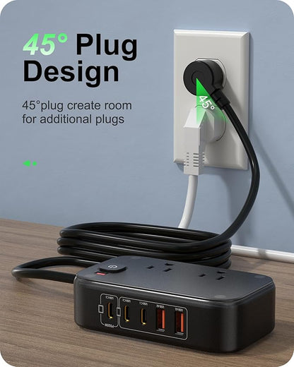 KWRNVO 5FT Travel Power Strip - Image 5